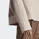 Adidas ESS Short Sweat [IC5255] 女 長袖上衣 亞洲版 經典 休閒 簡約 寬鬆 穿搭 奶茶 product thumbnail 6