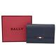 BALLY PENN 品牌經典條紋牛皮隨身名片夾/證件卡片夾(深藍) product thumbnail 8