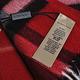 BURBERRY 經典大格紋喀什米爾羊毛圍巾(繽紛鮮紅格紋/168x30) product thumbnail 5
