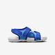 Nike Sunray Adjust 6 GS [DX5544-400] 大童 涼鞋 休閒 魔鬼氈 海灘 泳池 藍 product thumbnail 2