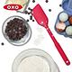 美國OXO 烘焙料理三件組(手工餅乾擠壓器+全矽膠刮刀-紅+不鏽鋼止滑攪拌盆2.8L) product thumbnail 4