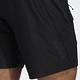 adidas 短褲 Training Shorts 運動 男款 愛迪達 膝上 健身 重訓 鬆緊帶褲頭 黑 白 GL1677 product thumbnail 4