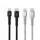PQI【MFI蘋果認證】USB-C to Lightning 充電傳輸編織線 150cm (iCable CL150) product thumbnail 2