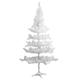 摩達客耶誕★台製7尺/7呎(210cm)特仕幸福型白色聖誕樹裸樹 (不含配件不含燈)本島免運費 product thumbnail 2