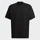 Adidas C Tee HK2890 男 短袖 上衣 T恤 運動 休閒 重磅 寬鬆 有機棉 質感 愛迪達 黑 product thumbnail 4
