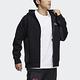 adidas 外套 Training Sports Jacket 男款 愛迪達 連帽 口袋 外出穿搭 黑 白 H39239 product thumbnail 3