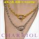 CHARRIOL夏利豪 Necklace項鍊 Forever Lock 永恆之鎖金色款 C6(08-404-1139-29) product thumbnail 5