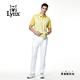 【Lynx Golf】男款吸濕排汗滿版俏皮印花平口休閒長褲-白色 product thumbnail 4