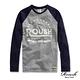 ROUSH Roush 美式印花拉克蘭袖長TEE (2色) product thumbnail 2