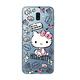 【Hello Kitty】Samsung Galaxy J6+ / J6 Plus 花漾系列 氣墊空壓 手機殼(塗鴉) product thumbnail 2