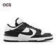 Nike 休閒鞋 Wmns Dunk Low Twist 女鞋 黑 白 熊貓 厚鞋舌 Panda DZ2794-001 product thumbnail 3