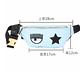 Chiara Ferragni Eye Star 刺繡星星荔紋皮革斜背/腰包(水藍色) product thumbnail 6