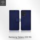 Metal-Slim Samsung Galaxy A33 5G 布紋撞色前扣磁吸TPU站立皮套 product thumbnail 3