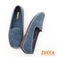 ZUCCA-縷空車線氣墊平底包鞋-藍-Z6001be product thumbnail 4