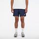 New Balance 短褲 Athletics Stretch Woven 男款 藍 白 5吋 尼龍 抽繩 褲子 MS41517NNY product thumbnail 4