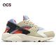 Nike 休閒鞋 Huarache Run GS 大童 女鞋 卡其 紫 陰陽太極 東方元素 緩震 麂皮 DV2196-700 product thumbnail 3