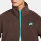 NIKE 外套 男款 運動外套 AS M NSW SHERPA FZ OUTDOOR JKT 咖啡綠 FV4022-237 (2S3455) product thumbnail 3