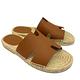 HERMES 經典 ESPADRILLE HOMME 寬版 H 拖鞋（單寧）(駝色) product thumbnail 5