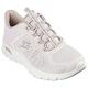 Skechers Arch Fit Vista [104384NAT] 女 健走鞋 休閒鞋 避震 輕量 支撐 米白 product thumbnail 3