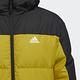 ADIDAS CB DOWN JACKET男戶外羽絨外套-黑黃-HN4407 product thumbnail 2