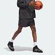 adidas 短褲 Basketball Brushed 中性款 深灰 拉鍊口袋 運動褲 鬆緊褲頭 褲子 愛迪達 IT2472 product thumbnail 8