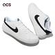 Nike 休閒鞋 Court Royale 2 男鞋 白 黑 皮革 復古 經典鞋 CQ9246-100 product thumbnail 8