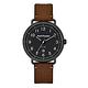 Hush Puppies 1958系列 雋永典藏英倫格調腕錶-黑色44mm product thumbnail 2