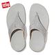 【FitFlop】LULU GLITTER SPLASH WIDE FIT TOE-POST SANDALS 潑墨亮粉夾腳涼鞋-女(銀色) product thumbnail 4