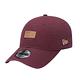 NEW ERA 9FORTY 940UNST 亞麻耐磨布料 NEW ERA 褐紅色 棒球帽 product thumbnail 3