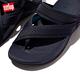 【FitFlop】SLING MENS WATER-RESISTANT PERF TOE-POST SANDALS透氣淺水布夾腳涼鞋-男(午夜藍/大溪地藍) product thumbnail 5