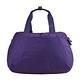 agnes b 金屬框邊雙層旅行袋-小/紫 product thumbnail 4