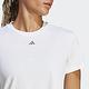 Adidas HIIT HR SC T [II3248] 女 短袖 上衣 亞洲版 運動 訓練 健身 輕量 透氣 涼感 白 product thumbnail 4