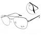 RayBan雷朋 復古雙槓圓潤方框 光學眼鏡/銀 黑#RB6485 2502-53mm product thumbnail 2