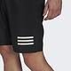 Adidas CLUB 3STR SHORT [GL5411] 男 短褲 運動 網球 訓練 亞洲版 透氣 吸濕 排汗 黑 product thumbnail 6