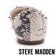 STEVE MADDEN-ESTER蛇紋鉚釘尖頭側空平底鞋-白色 product thumbnail 4