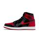 Nike 喬丹 Air Jordan 1代 OG AJ1 男鞋 Patent Bred 漆皮 經典配色 黑 紅 555088063 product thumbnail 2