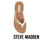 STEVE MADDEN-ALLOW 簡約亮彩扭結T字平底拖鞋-白色 product thumbnail 6