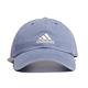 adidas 帽子 DAD CAP BOS 情侶 男女款 愛迪達 基本款 老帽 帽圍可調 穿搭 藍 白 GS2081 product thumbnail 2