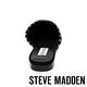 STEVE MADDEN-TRACE-B 個性鉚釘尖頭底跟穆勒鞋-絨黑 product thumbnail 5
