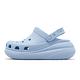 Crocs 洞洞鞋 Classic Crush Clog 超厚底 男鞋 女鞋 藍石色 經典泡芙 卡駱馳 2075214NS product thumbnail 2