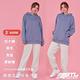 STL yoga 韓國瑜伽 Pick Up Oversize 大連帽T 刷毛 保暖 厚軟磅 hoodie 長袖 上衣／AntiqueBlue普羅旺斯藍 product thumbnail 2