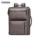 FOSSIL Buckner 商務攜帶型旅行包-灰色 MBG9485064(三用背法可插入行李箱拉桿) product thumbnail 4