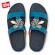 FitFlop FINO UNDER THE SEA SLIDES H型設計涼鞋-女(海洋藍) product thumbnail 4