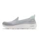 Skechers 休閒鞋 Go Walk Hyper Burst 女鞋 套入式 懶人鞋 避震 緩衝 回彈 健走 灰 綠 124577GYAQ product thumbnail 3