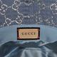 Gucci GG Lamé Bucket 義大利製GG LOGO緹花布漁夫帽(藍/銀線字/631951) product thumbnail 6
