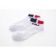 FILA 基本款棉質踝襪-白色 SCY-1001-WT product thumbnail 3