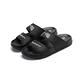 HELLO KITTY艾樂跑女鞋-雙槓式輕量涼拖鞋-黑/白(920102) product thumbnail 3