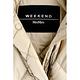 Max Mara-WEEKEND Mirano 絎縫防水塔夫綢連帽長版羽絨外套 大衣(駝色) product thumbnail 4