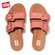 FitFlop GRACIE SLIDES 皮革雙帶涼鞋 女(柔和粉) product thumbnail 3