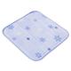 日本SANKI 雪花紫 冰涼枕坐墊 40x40cm 1入 product thumbnail 2